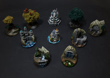 Load image into Gallery viewer, Premium Stronghold Set for War of the Ring – 18 Hand‑Painted Resin Models