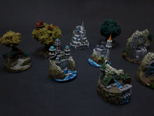 Load image into Gallery viewer, Premium Stronghold Set for War of the Ring – 18 Hand‑Painted Resin Models