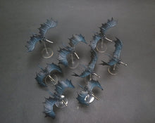 Load image into Gallery viewer, Nazgul Ringwraith Miniatures – Set of 8 Hand‑Painted Resin Models for War of the Ring