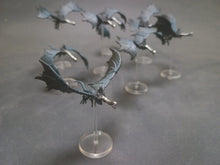 Load image into Gallery viewer, Nazgul Ringwraith Miniatures – Set of 8 Hand‑Painted Resin Models for War of the Ring