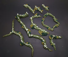 Load image into Gallery viewer, Deluxe War of the Ring Terrain Set – 39 Hand Painted Resin Miniatures | Strongholds, Settlements, Mountains, Argonath & Amon Sûl