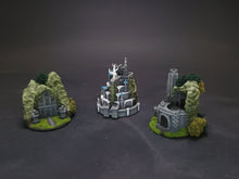 Load image into Gallery viewer, Deluxe War of the Ring Terrain Set – 39 Hand Painted Resin Miniatures | Strongholds, Settlements, Mountains, Argonath & Amon Sûl