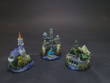 Load image into Gallery viewer, Deluxe War of the Ring Terrain Set – 39 Hand Painted Resin Miniatures | Strongholds, Settlements, Mountains, Argonath & Amon Sûl