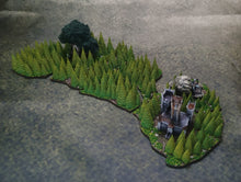 Load image into Gallery viewer, War of the Ring Forest Terrain Set – Painted Resin Miniatures – 11-Piece Board Game Upgrade