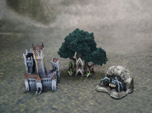 Load image into Gallery viewer, War of the Ring Forest Terrain Set – Painted Resin Miniatures – 11-Piece Board Game Upgrade