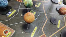 Load image into Gallery viewer, Star Wars Rebellion Boardgame Upgrade! 35 Highly Detailed 3D Resin Planets PAINTED and READY to PLAY!

