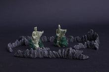 Load image into Gallery viewer, War of the Ring Strongholds & Terrain Set – 31 Resin Models with Argonath Kings and Mountains
