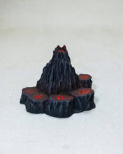 Load image into Gallery viewer, Argonath, Mount Doom and Mountains set for War of the Ring boardgame, resin, PAINTED and READY to PLAY!