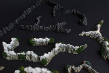 Load image into Gallery viewer, Mountains set, War of the Ring Boardgame, Anniversary edition & standard edition, painted and ready to play