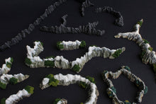 Load image into Gallery viewer, War of the Ring Strongholds & Terrain Set – 31 Resin Models with Argonath Kings and Mountains