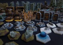 Load image into Gallery viewer, Frosthaven Compatible Terrain Set, Gloomhaven Upgrade Kit , 98 pieces, painted and ready to play
