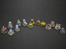 Load image into Gallery viewer, War of the Ring compatible Muster Army Locations 14 hand painted miniatures, ready to play
