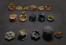 Load image into Gallery viewer, Terraforming Mars Upgrade set, 73 models, fully painted and ready to play, RESIN!!!
