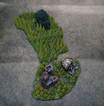 Load image into Gallery viewer, War of the Ring Forest Terrain Set – Painted Resin Miniatures – 11-Piece Board Game Upgrade
