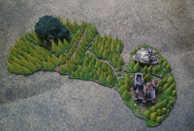 Load image into Gallery viewer, War of the Ring Forest Terrain Set – Painted Resin Miniatures – 11-Piece Board Game Upgrade
