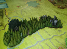 Load image into Gallery viewer, War of the Ring Forest Terrain Set – Painted Resin Miniatures – 11-Piece Board Game Upgrade
