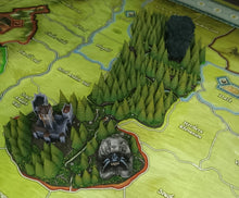 Load image into Gallery viewer, War of the Ring Forest Terrain Set – Painted Resin Miniatures – 11-Piece Board Game Upgrade
