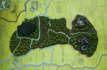 Load image into Gallery viewer, War of the Ring Forest Terrain Set – Painted Resin Miniatures – 11-Piece Board Game Upgrade
