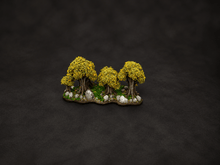 Load image into Gallery viewer, War of the Ring Compatible Forests set, resin, Neoprene Map Edition PAINTED and ready to play!
