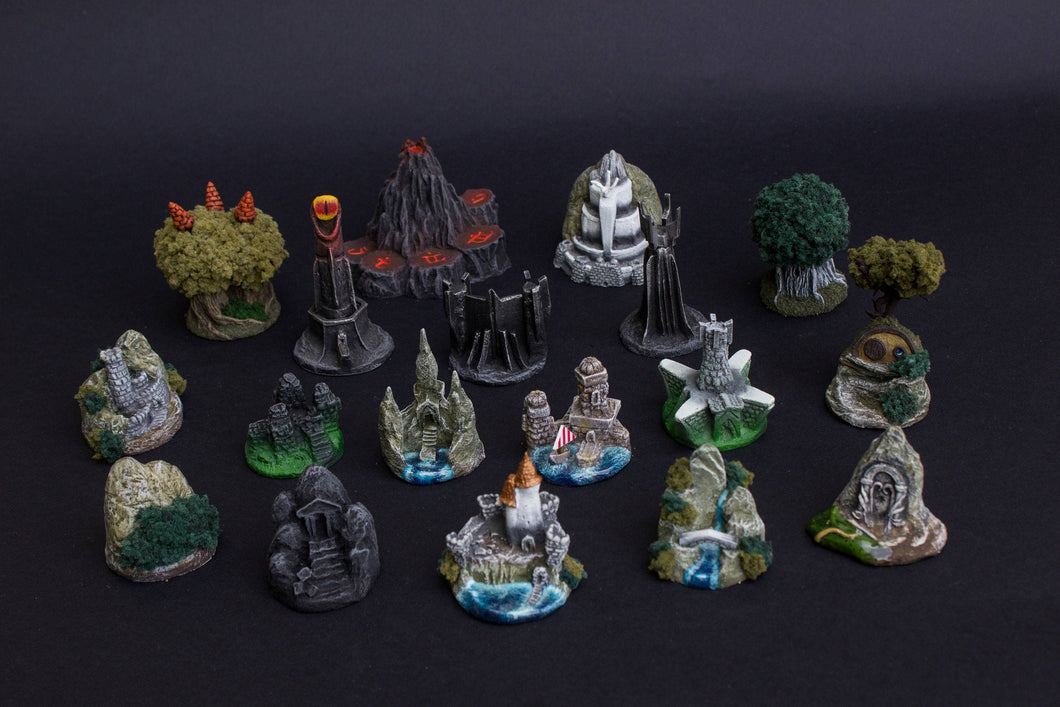 Complete War of the Ring upgrade set, 31 highly detailed and painted resin models!